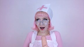 Nurse drains your cock 3 times Evie Rees