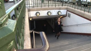 Big Boobed Brunette Gets Jammed In Her Ass