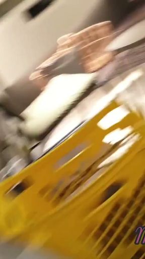 Public Flash - Female orgasm with remote toy at the shopping center - Control teacher's pussy with Lush - MissCreamy   Clip 1