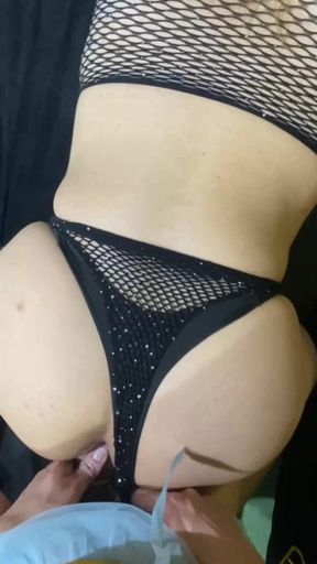 My Friend Gives Me to Taste Her Delicious Cock