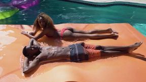 Hot - Petite Black Hottie Brixley Benz Squirts All Over Jonathan Jordan's Big Black Cock