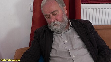first time rough sex with a grandpa