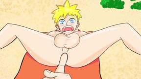 Twink Beach Threesome Destroyed by Big Cocks Muscle Fucking