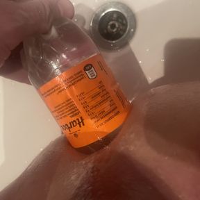 Bottle anal fuck