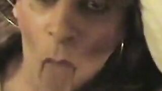 Mouthfucked Crossdresser Cumslut