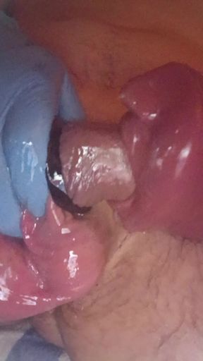 Sloppy Wet Blowjob with a Sex Toy/masturbation/jerking off