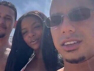 daianehotangel naughty wife giving it to a stranger she found on the beach in front of her cuckold