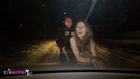 Wife Offered To Fuck In The Parking Lot - Swap Pussy Filling For Tank Filling! - Deutsche Amateure