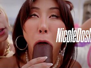 SUGARDOLLS FUCKFEST: NICOLE DOSHI, KAZUMI, KIARA COLE, FRANCES BENTELY, SYBIL A... FANTASY TEAM OF HAWT HOTTIES