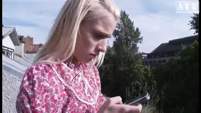 Eager slut gets deep anal fucked with hard cocks