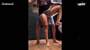 Sri Lanka fucky-fucky with large titties and rough anal invasion - Asian mega-bitch gets creampied! - XXX!