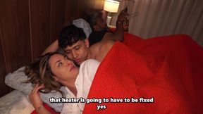 Stepson Is Very Cold and Looks for His Stepmother's Body to Feel Warm