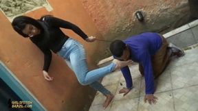 Enjoying her time off receiving worship at her feet by Yza # 720 HD