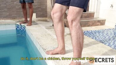 Swim Coach Fucks My Blonde Milf Mom In Reverse Cowgirl Hard And Fast