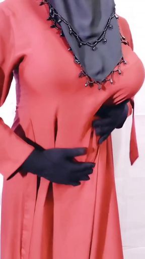 Thrilling moment from &quot;Indian beautiful hijabi muslim couple thirsty for fuck&quot;