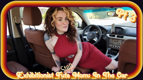 Exhibitionist Futa Step-Mom: In The Car