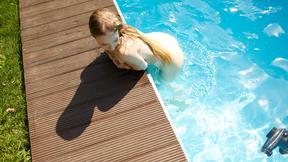 ”Absolute hot girl Nata Ocean in & out of pool”