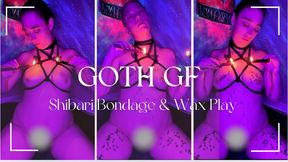 Goth GF: Shibari Bondage & Wax Play