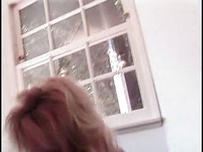 Older woman is on her knees sucking a cock and getting fucked