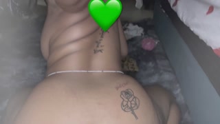 Ebony MILF Has A Frisky Morning Sesh W/ Unexpected Nut + New Piercing Alert  🚨 | Juiicy10011