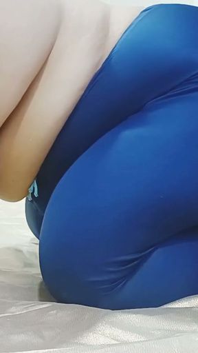 Indian Bbw Girlfriend Huge Boobs Huge Ass Got Fucked (Different Angle).   Clip 1