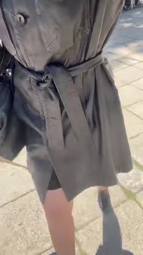 Adorable amateur goes solo
