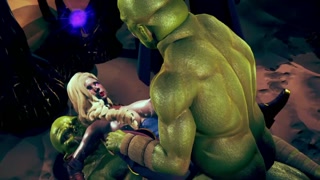 Female knight lose to monster ork - episode.19