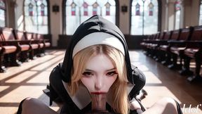 nun s payback for her sins with naugty sex [ai]