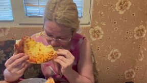 Eating and Big Belly Fetish, Burping, Farting