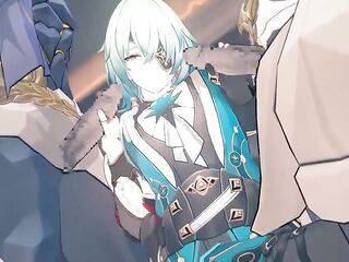 Mob x Anaxa - Honkai Star Rail Queer