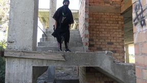 A Famous Wife From Heliopolis with a Milky Chest Closes Her Office and Goes Out to Please Herself