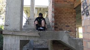 A Famous Wife From Heliopolis with a Milky Chest Closes Her Office and Goes Out to Please Herself