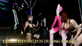 Ladies have fun durin edging !!!