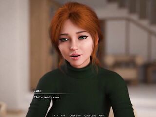 SHEMALE HENTAI Beats Her HUGE MEAT STICK- Package Flawless Porn Game
