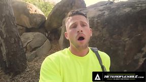 HETEROFLEXIBLE - Hiker Sucks Buddy'_s Venom From Wild Snake Bite, Gets Rewarded With ROUGH ASSFUCKING