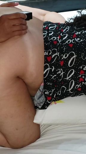 Hotwife Takes Anal with Huge Black Cock in Motel Fun, Cuckold Watches Anal