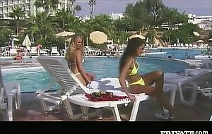 Nikky Andersson and Maria de Sanchez in a Lesbian Action