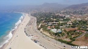 Molly Manning rides groom hard in reverse cowgirl