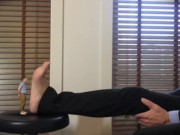 AN UNEXPECTED FRIENDSHIP - MY TINY FOOT WORSHIPER - MANLYFOOT - MACROPHILIA- FOOT FETISH 🦶