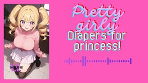 MP4 VERSION PRETTY GIRLY DIAPERS FOR PRINCESS