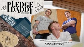 Pledge Stepdaddy 3 Double Domed Twink Jock Spanked &amp; Dapd With Johnny Donovan, Jack Valor And Jayden Marcos
