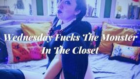 Wednesday Fucks The Monster In The Closet