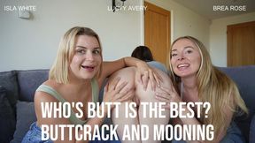 Who's Butt is the Best? Buttcrack and Mooning