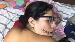 Stepbrother Pierces His Stepsister's Ass for the First Time