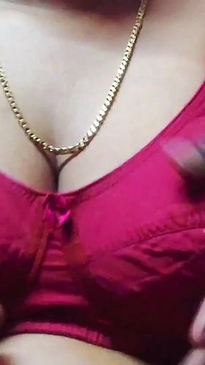 Indian Romantic Couples Honeymoon in Bedroom