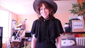 t-girl tea party with nightsisterlil1 ~ threesome, anal, ass eating, creampie and facial