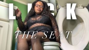 TOILET TASK: LICK THE SEAT