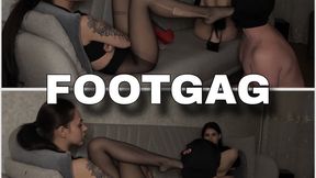 PBP High Heels, Total Control, Complete Humiliation Foot Gagged