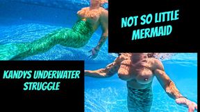 Underwater Bondage:Kandys Swim Struggle