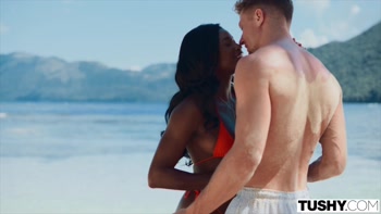 TUSHY Beautiful Tourist Nicole Kitt Gets Her Flawless Ass Filled Up On Vacation